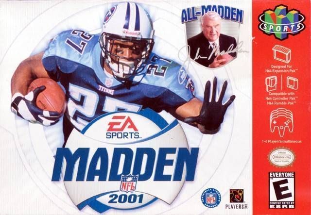 Rom juego Madden NFL 2001